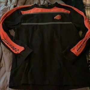 L Harley Davidson shirt